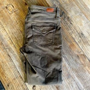 Joie brand color mink (brownish/green) denim skinny‎ jeans